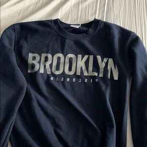 Navy Brooklyn crew neck